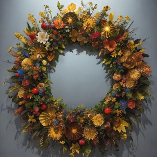 Surreal Catalan Courtesan in Psychedelic 3D Rendering