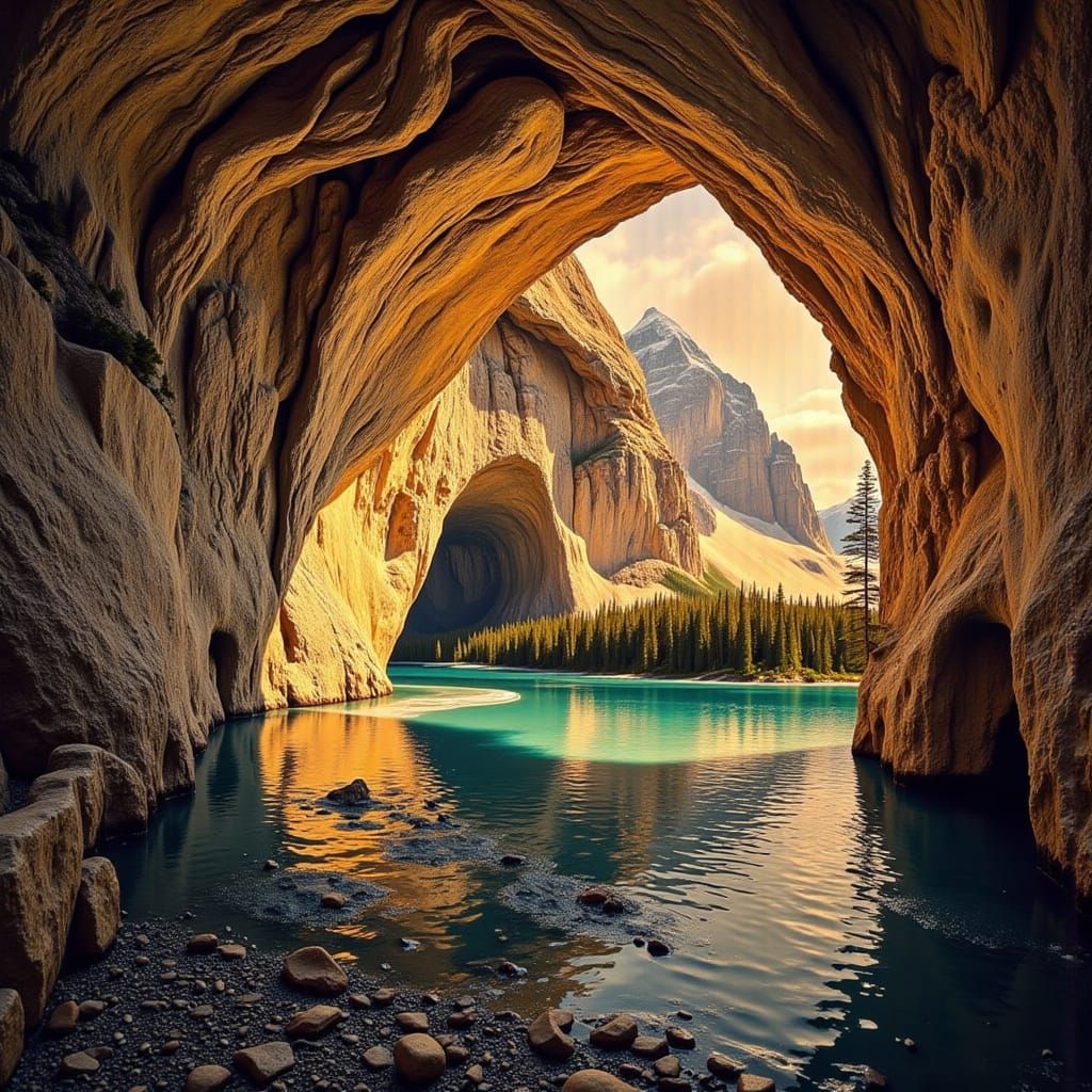 Alaska Landscape in Hyperphotorealistic Style