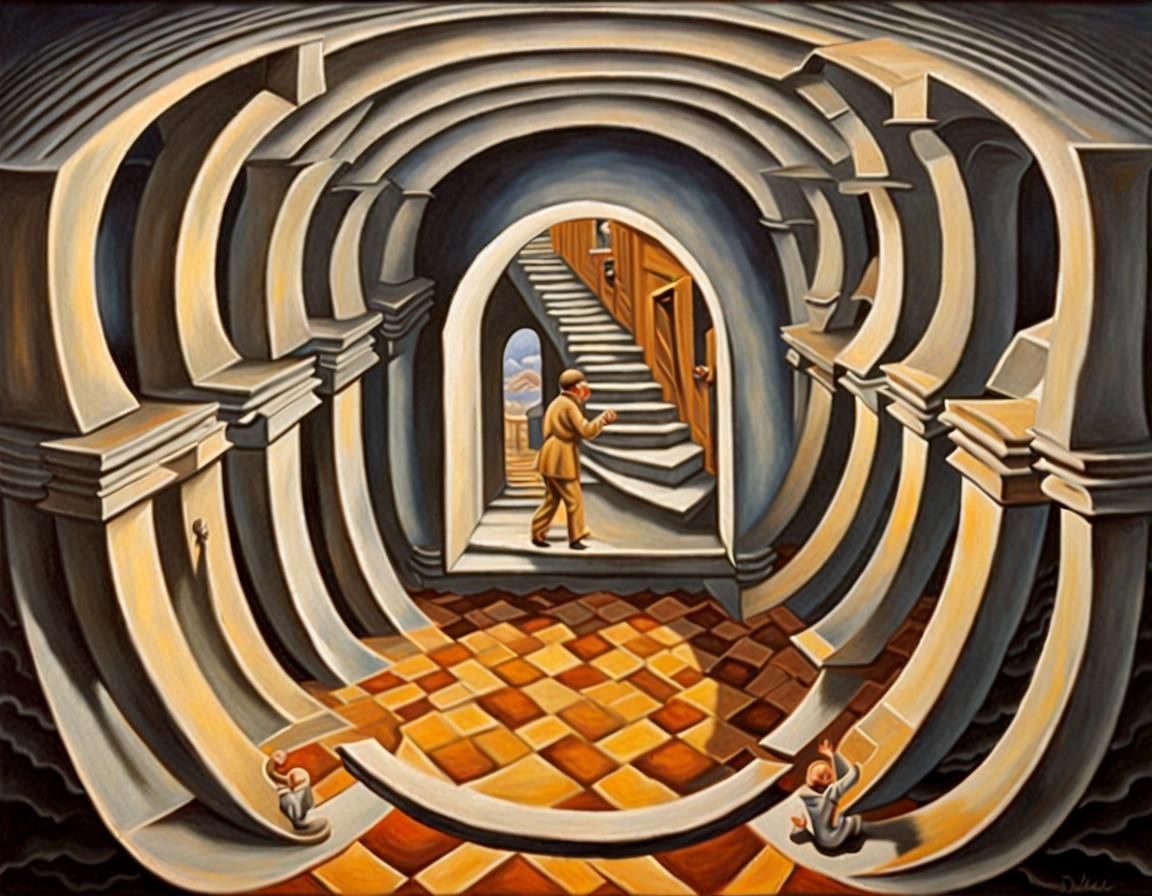 Deceive the 3D reality