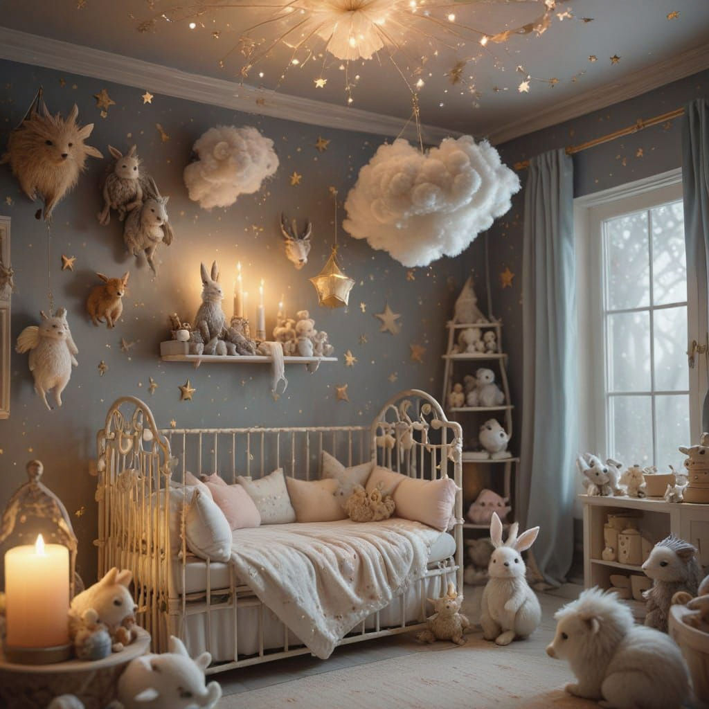 Magical Nursery for a Wizard Baby