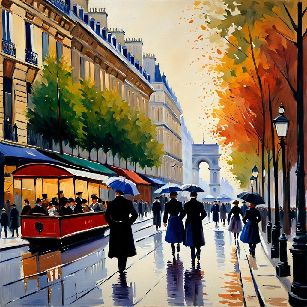 "A walk through Paris"