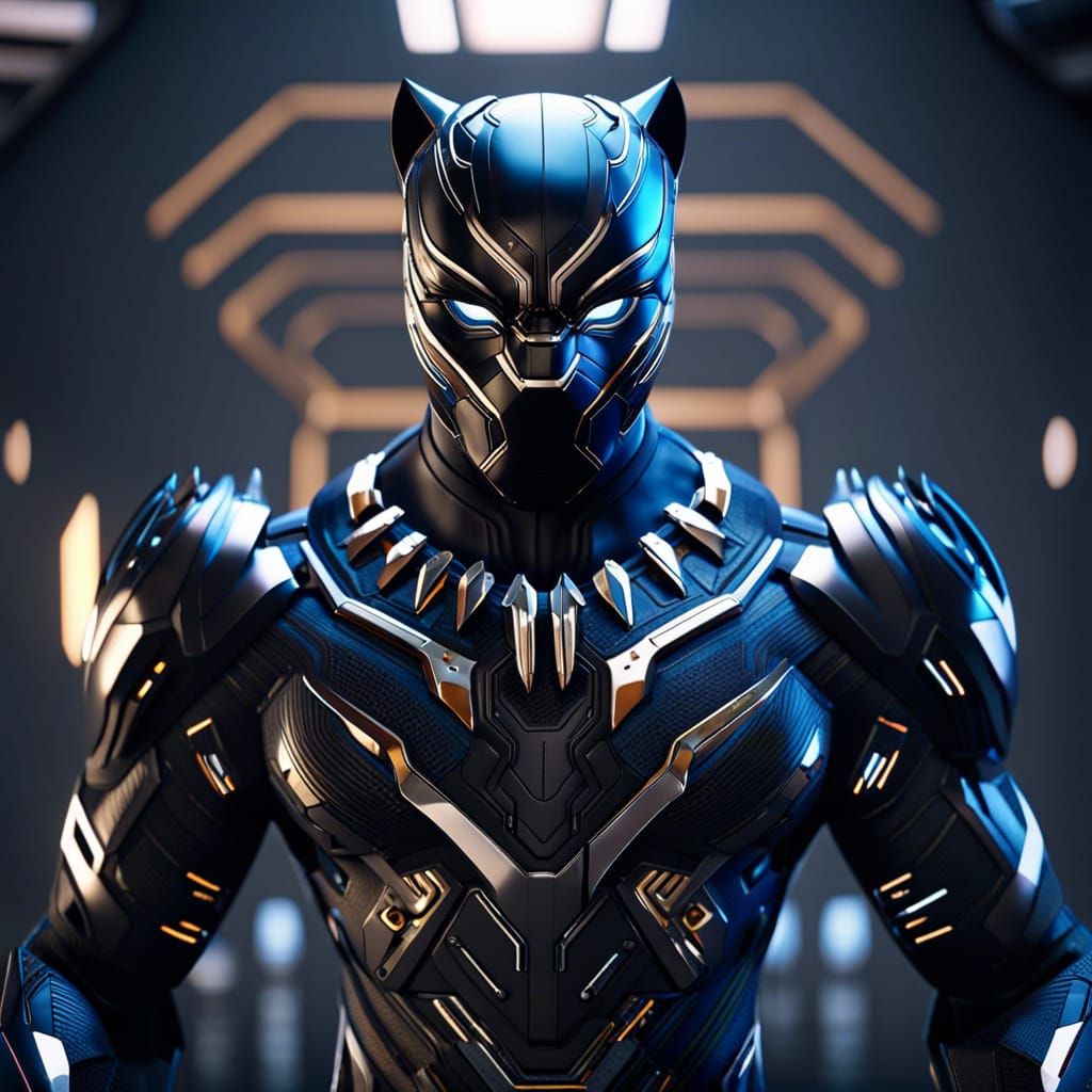 Black panther suit 🤘