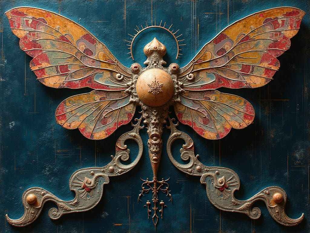 A Creeping Melange with Sceptical Zephyr Fractal Interference