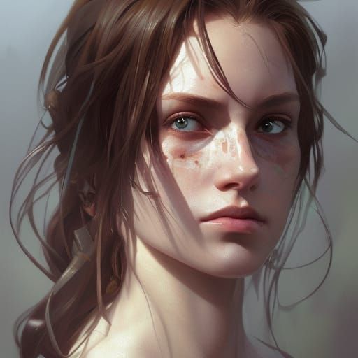 Detailed Portrait with Dynamic Lighting in Unreal Engine 5