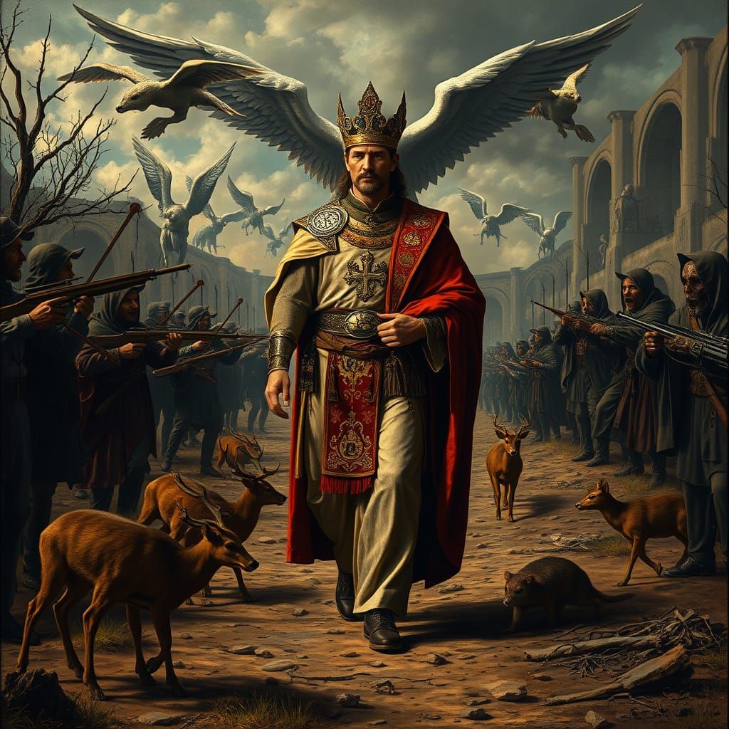 Hand of God + Catholic Church + Roman Emperor + 2025 A.D. + ...