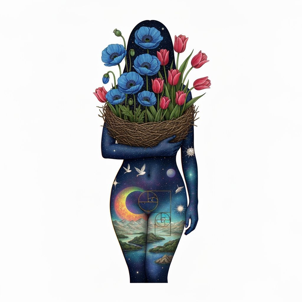 Dreamlike Mindscape: A Glitch Art Concept of Inner Reflectio...