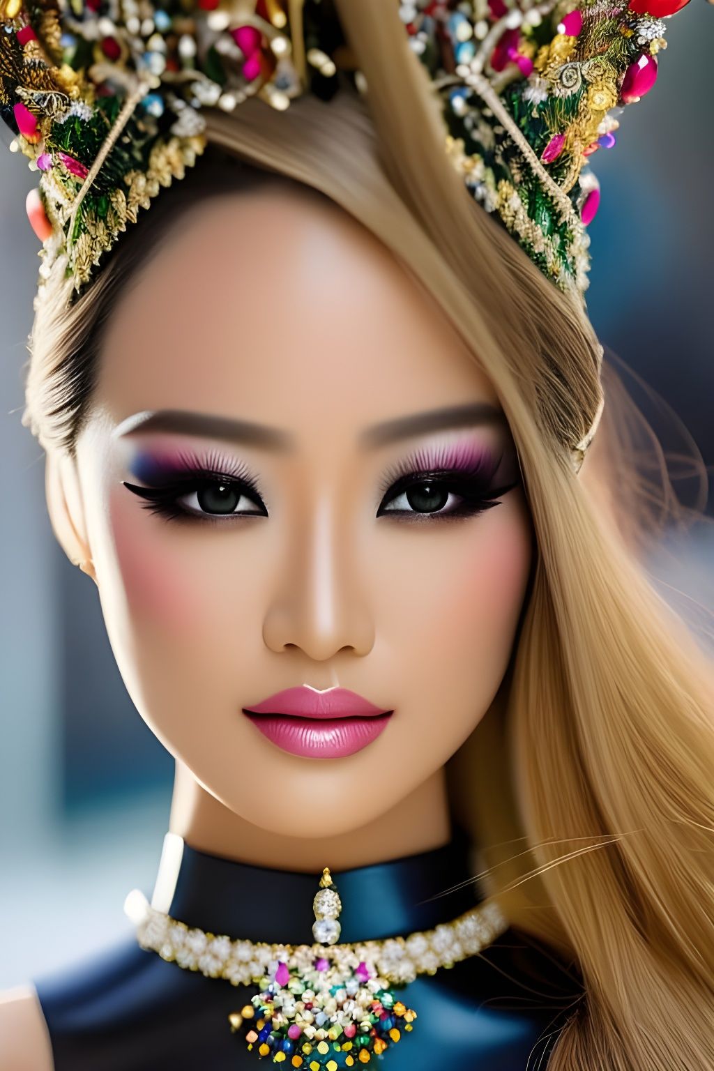 Hyperrealistic Portrait of a Beautiful Woman in 32K