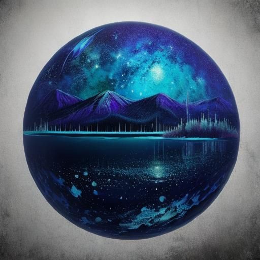 Abstract Aesthetic Image Generated by AI