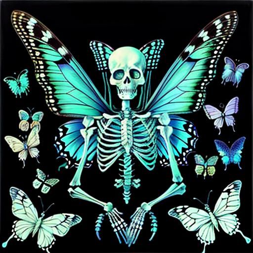 Butterfly skeleton
