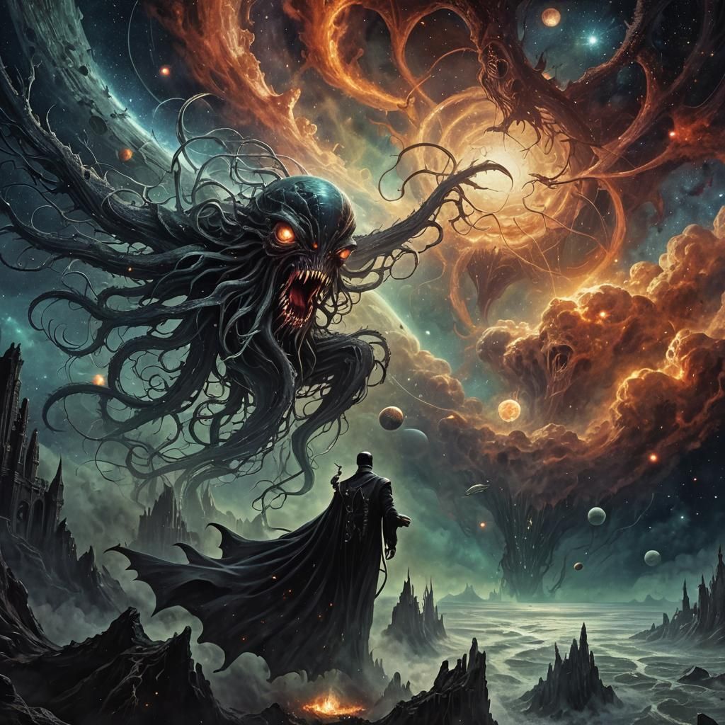 Lovecraftian Asterons Emerge from Dying Star