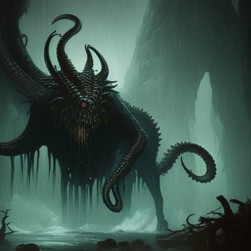 Lovecraftian Beast Emerges from Atlantic Forest