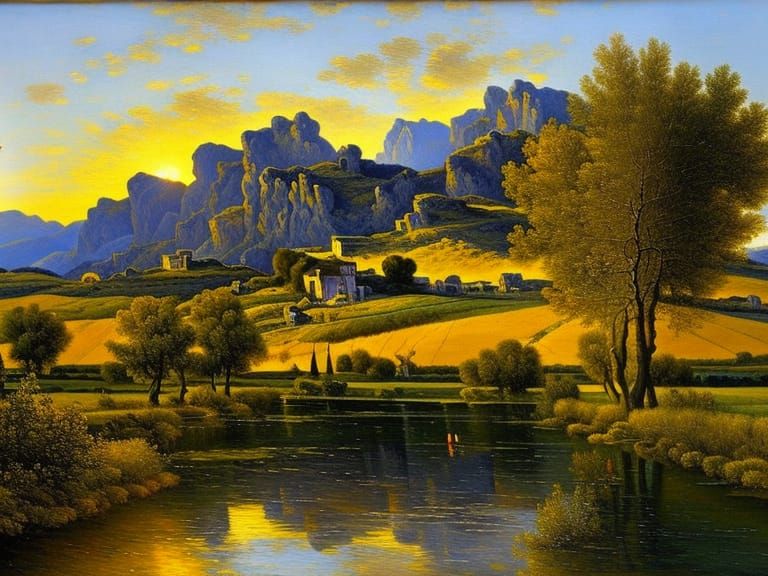 Landscape of the Provence