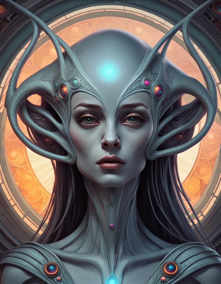 "Female Alien from Alpha Centauri B" (Toliman) #2