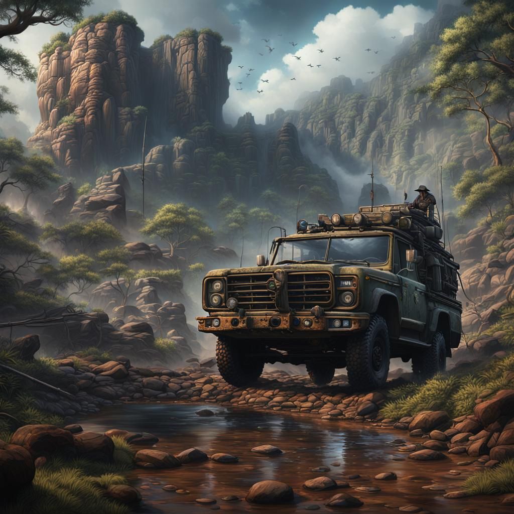 Rambo Matte Painting in Unreal Engine 5