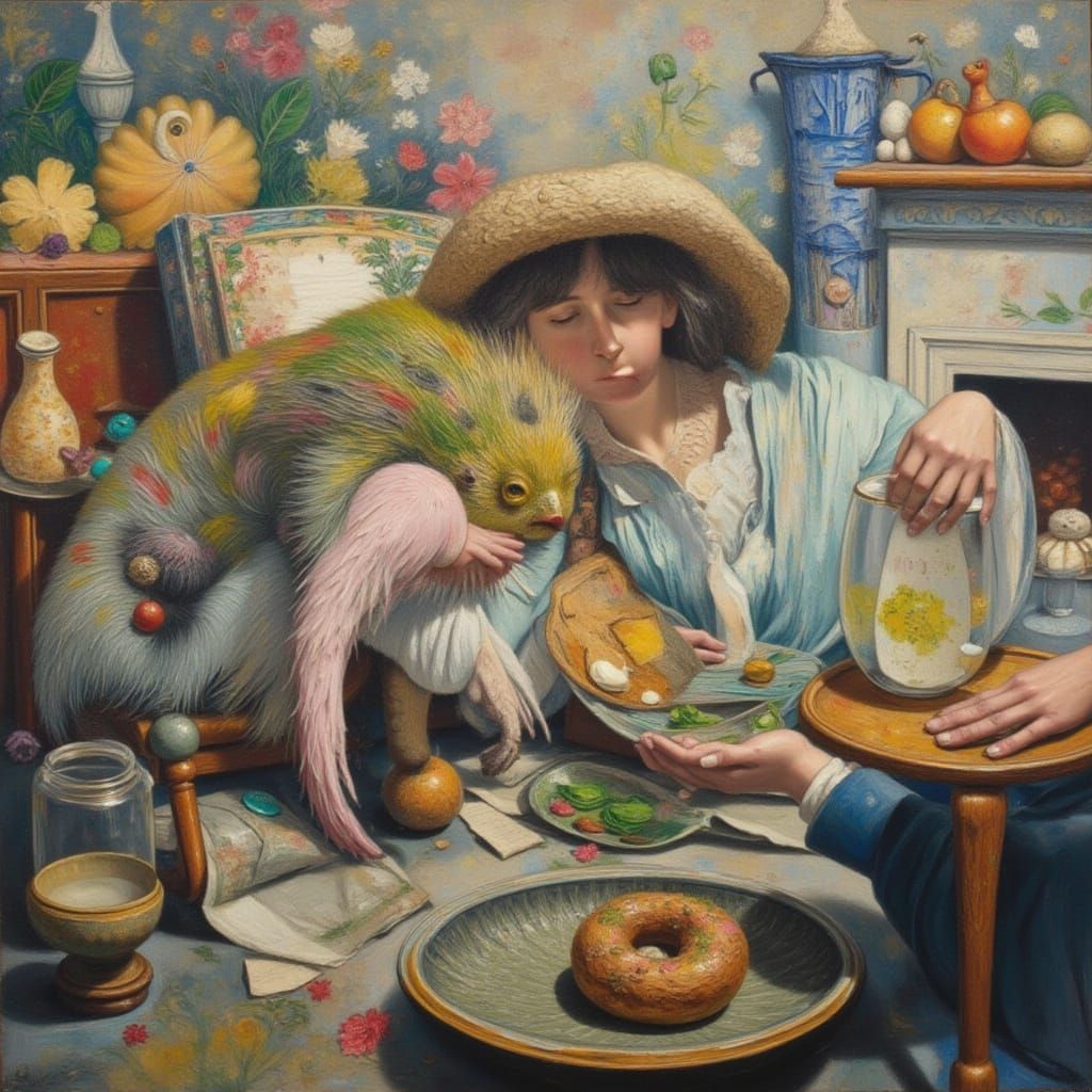 Who'll get the donut