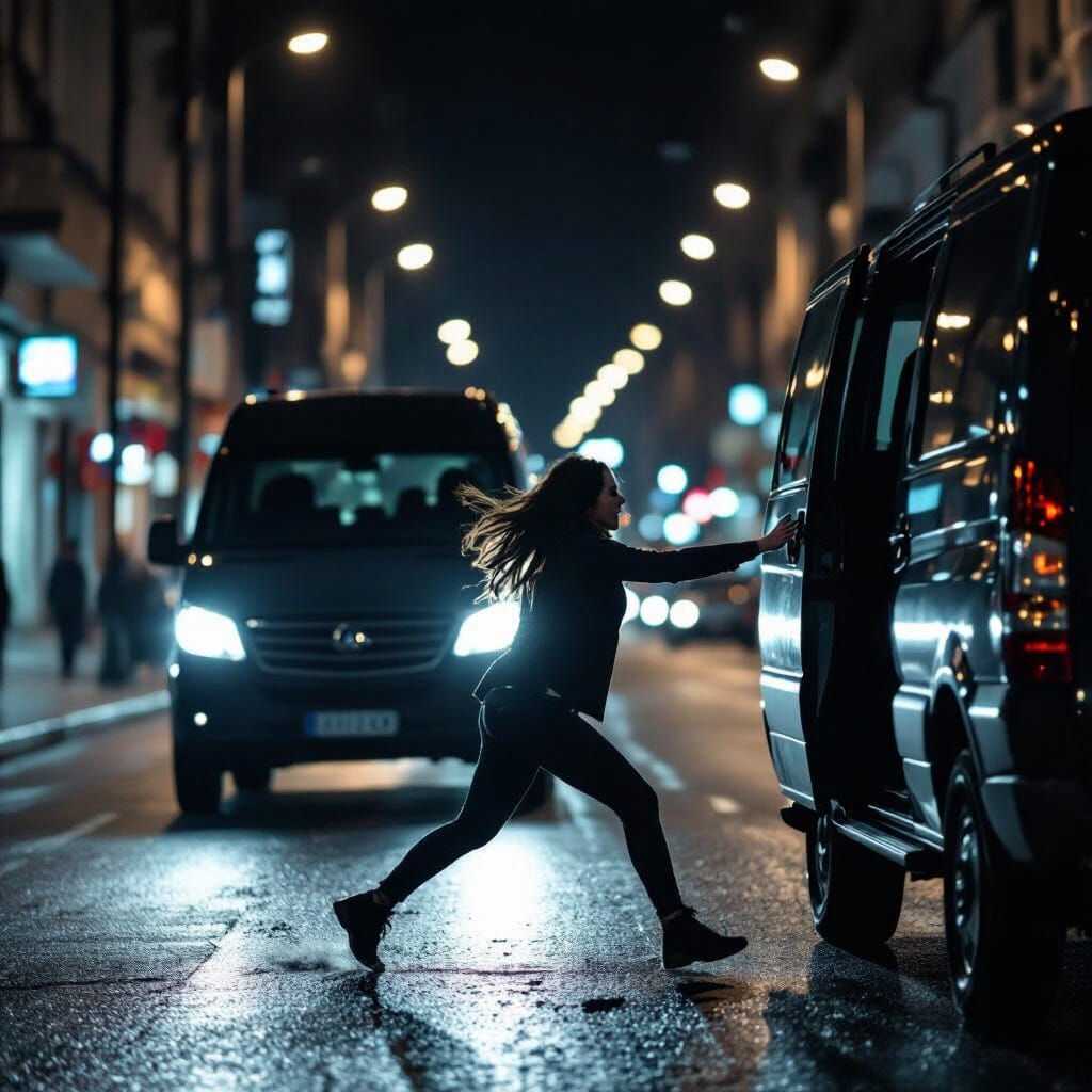 Woman Abducted in Dark Alleyway