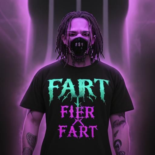 Shirt with "Fear Factory" Text