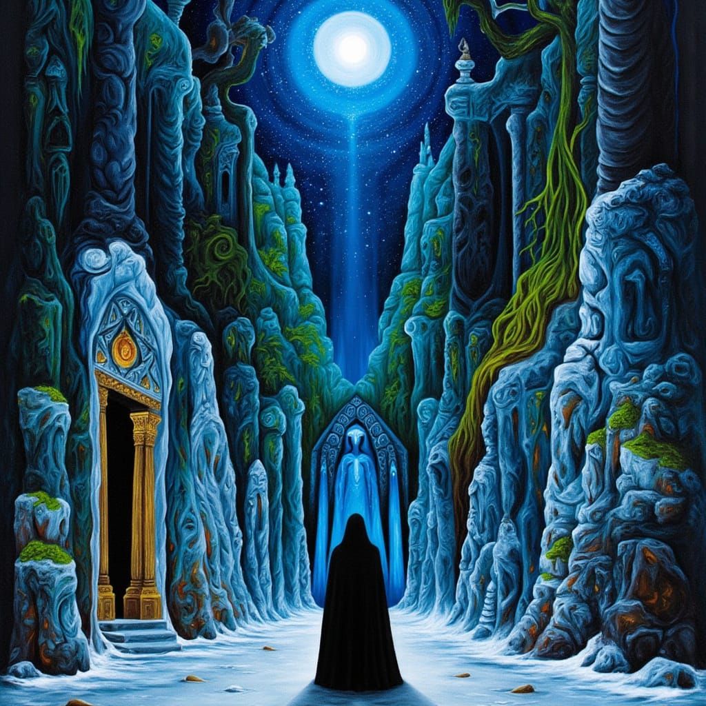 Esoteric Surrealist Mystic Discovers Hidden Realms