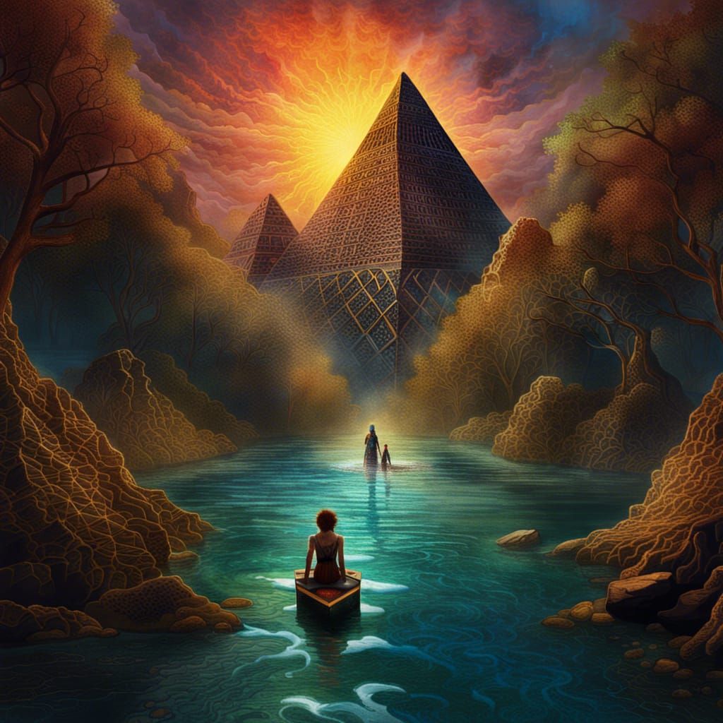 Surreal Siren Song on the Memphis River