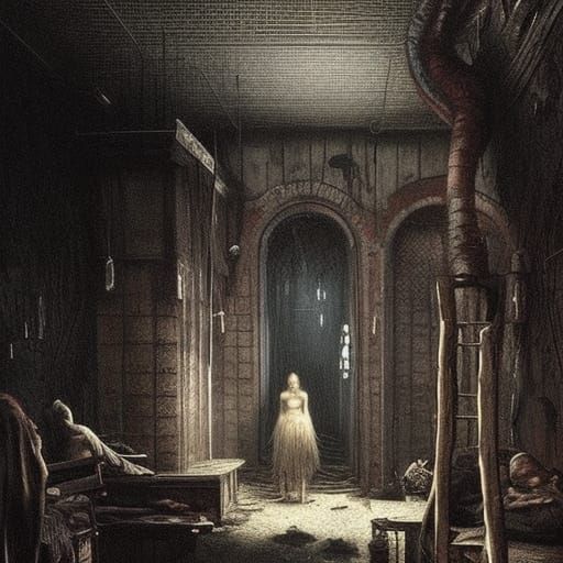 Realistic Women's Prison Intimacy in Hyperdetailed Horror St...