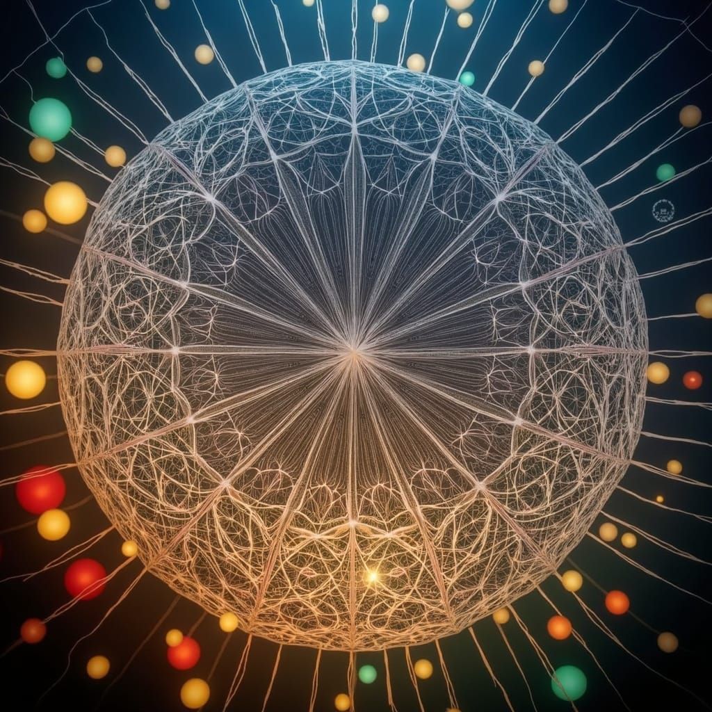 Ethereal Woman with Bioluminescent Jungle Portrait