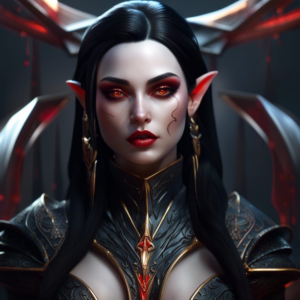 DnD Character "Aurora" Alternate look