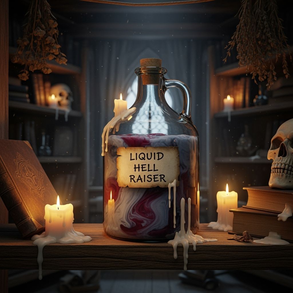 Mysterious Liquid in Medieval Study Jar