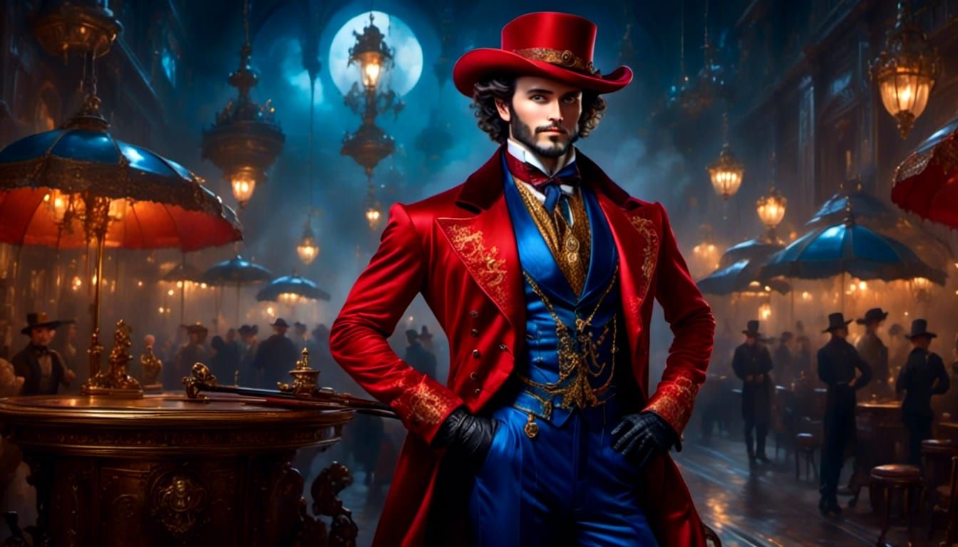 Steampunk Alien Aristocrat in Sci-Fi Setting