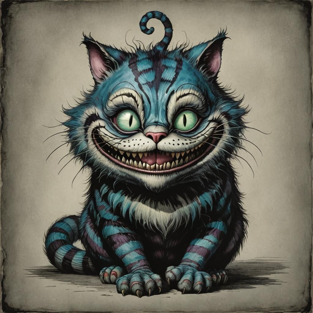 the Cheshire Kitten from Alice in Wonderland