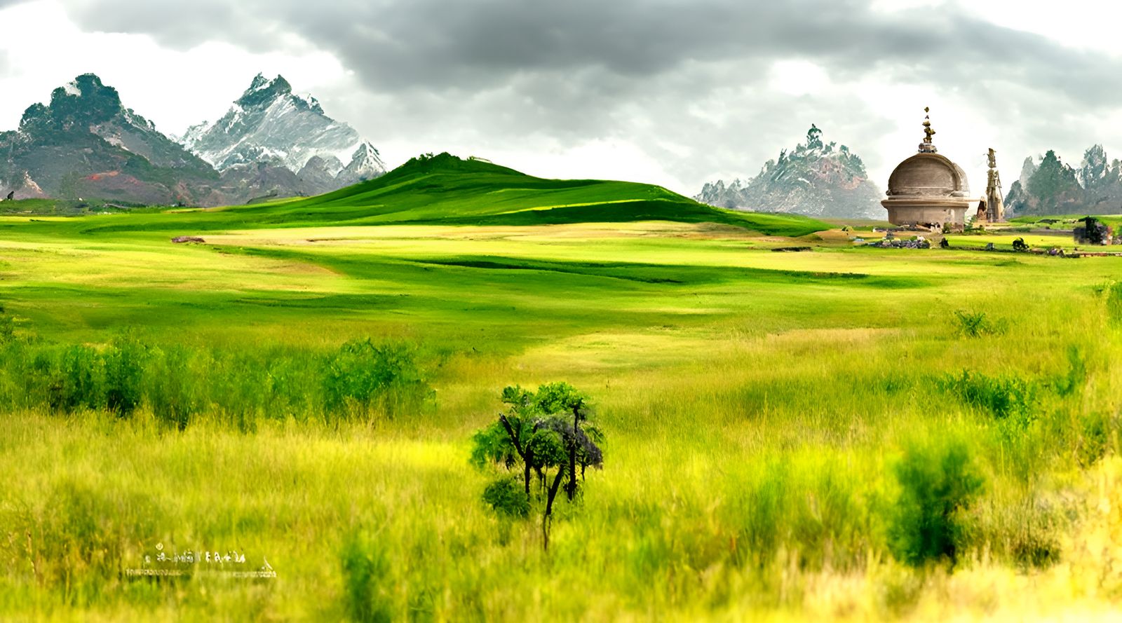 Indian Landscape Photography: Detailed Vista in 16K