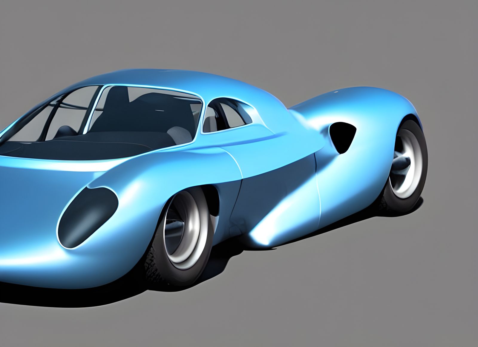 Futuristic Hyperrealistic Cars Inspired by Automotive Legend...