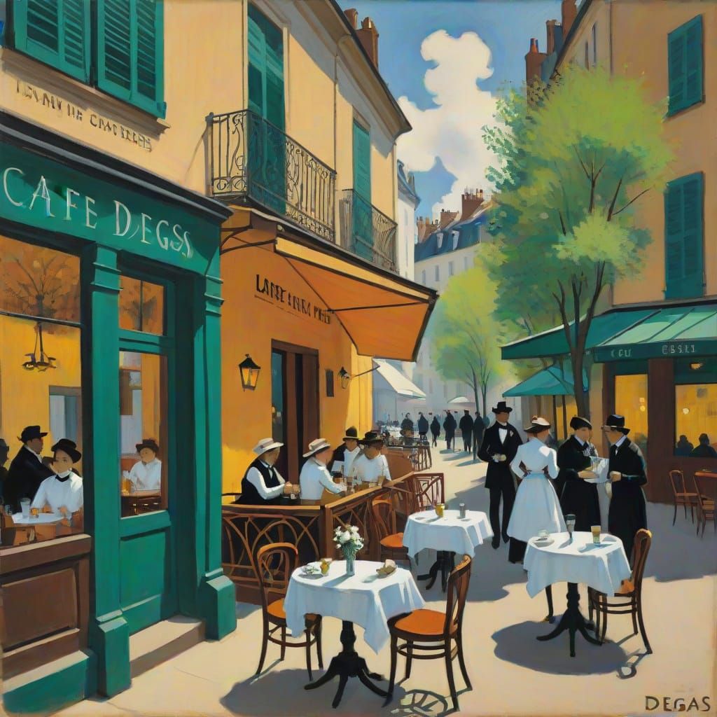 Enchanting Latin Quarter Café Scene