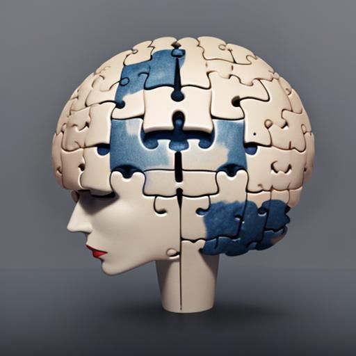 Humanitarian Brain Puzzle with Missing Piece