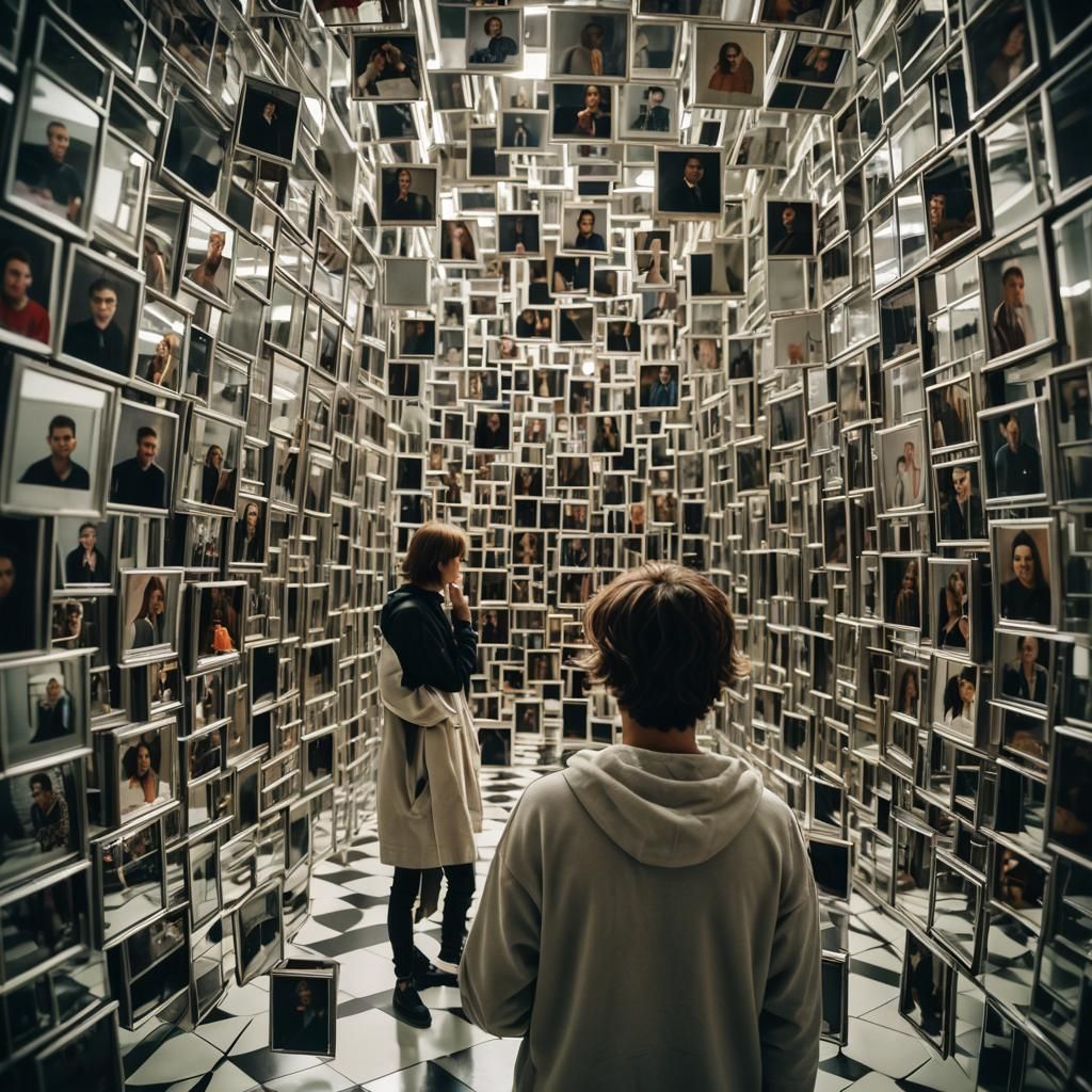 Echo Chamber: Social Media Reflections in Cinematic Style