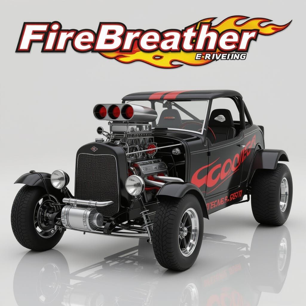 Supercharged FireBreather Race Car 2011