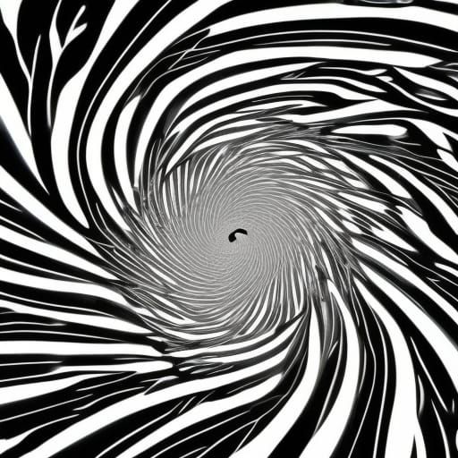 Intriguing Optical Illusion Generated by AI