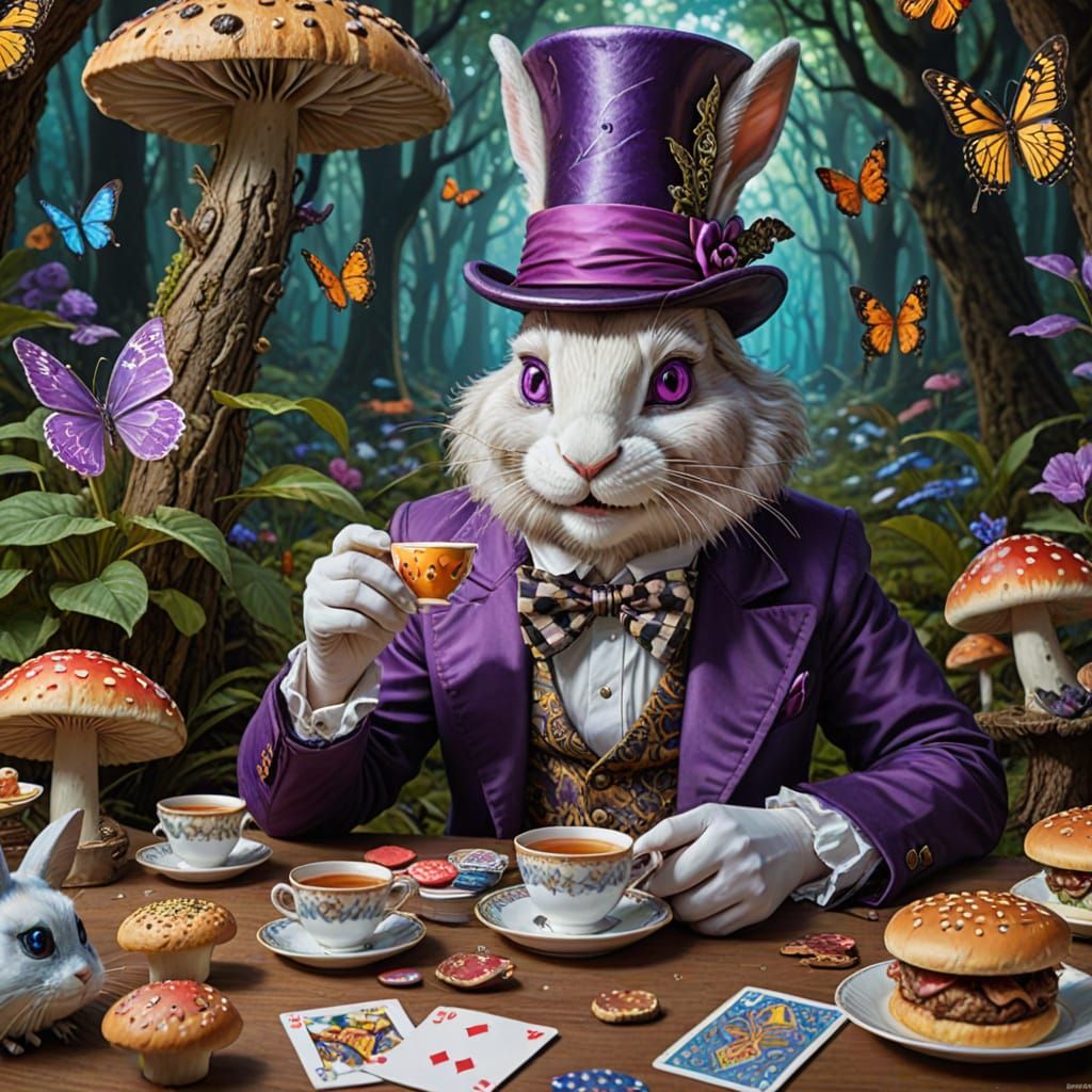 Whimsical Wonderland Tea Party in Enchanted Forest