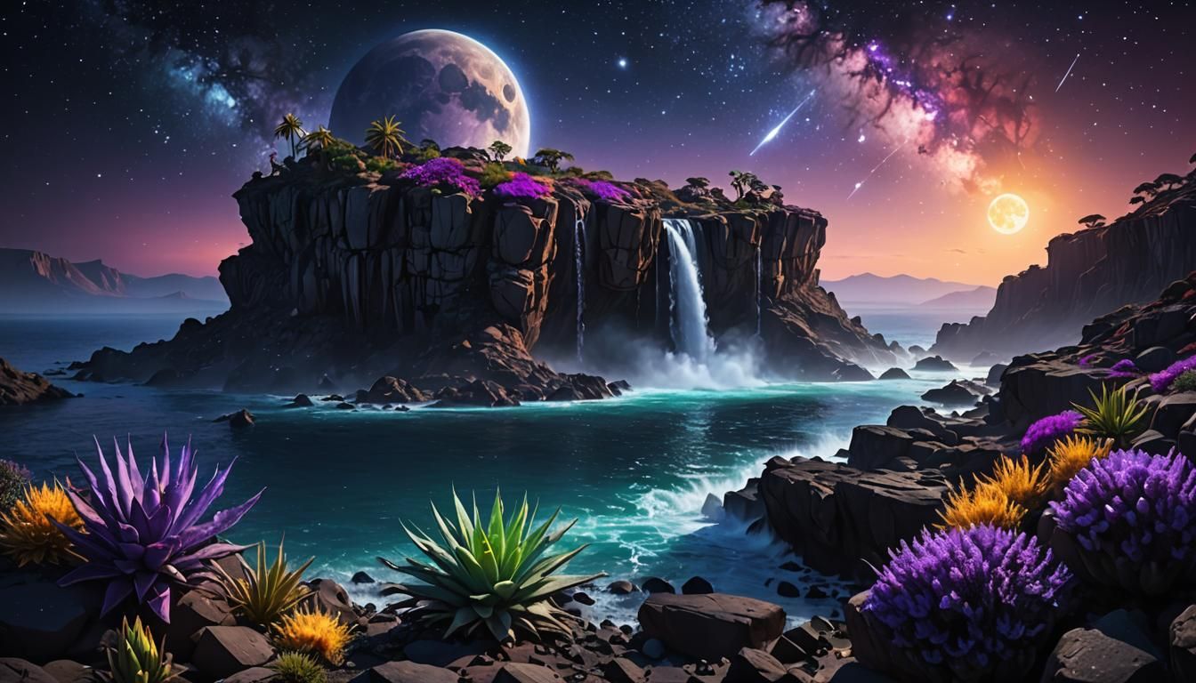 Alien World. Tropical Isle