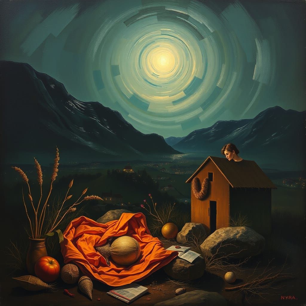 Enigmatic Goddess of the Night - Nyra