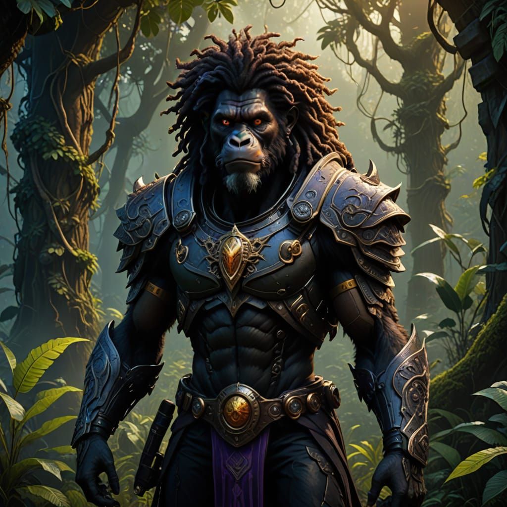 Mystical Jungle Guardian