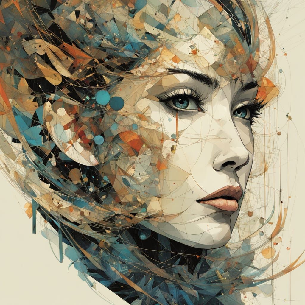 Abstract Fractal Art in Multiple Styles