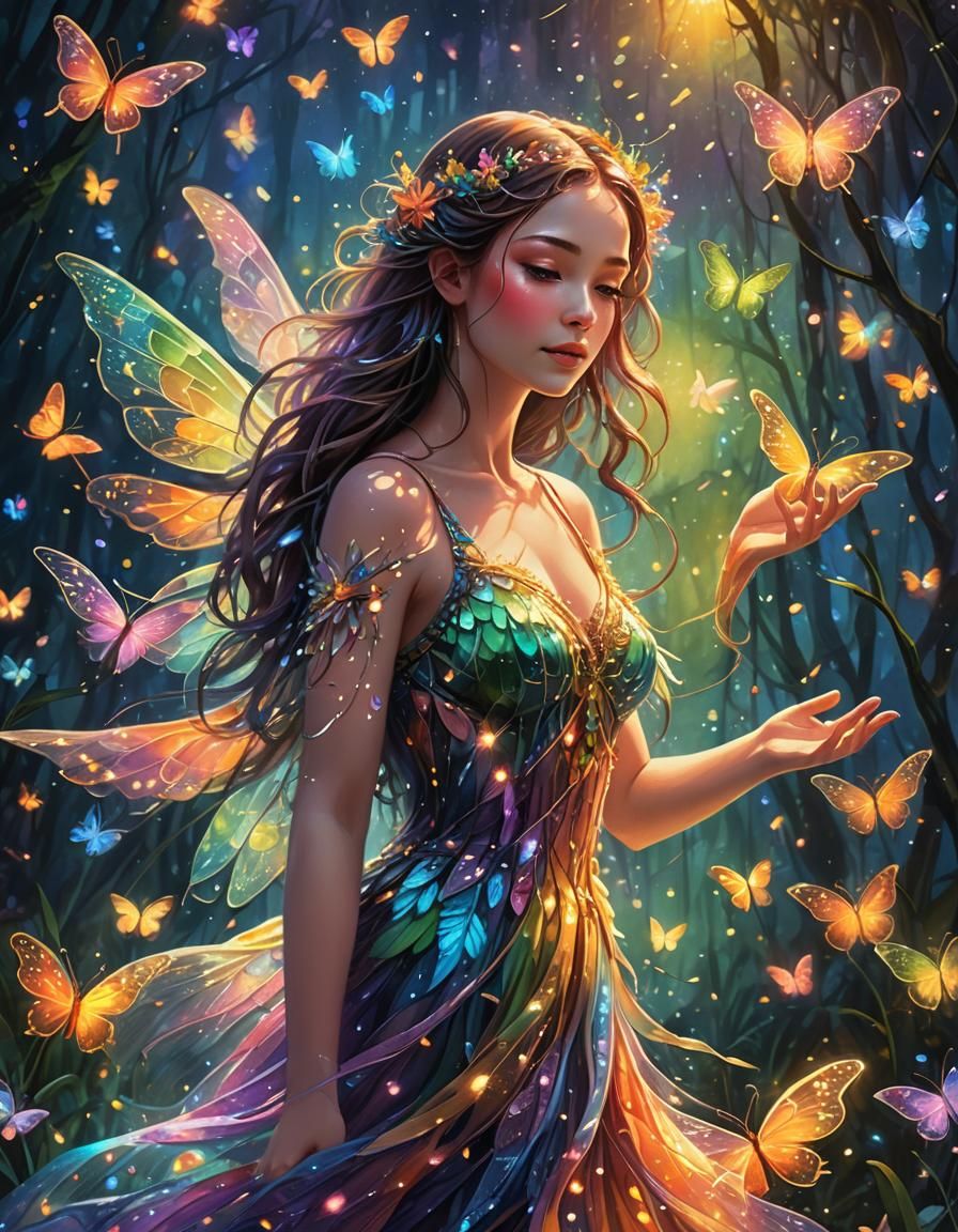 The Shimmering Nymph