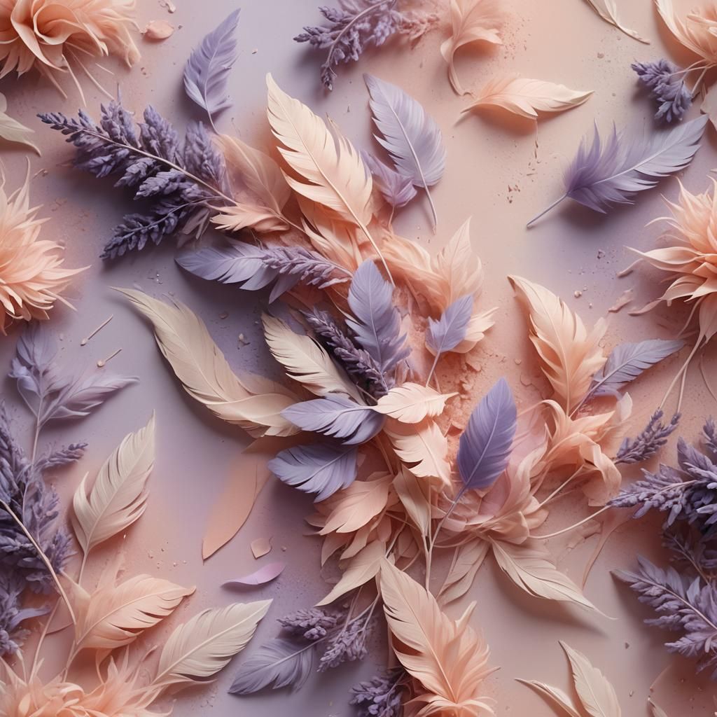 Ethereal Pastel Powders in Dreamy Concept Art