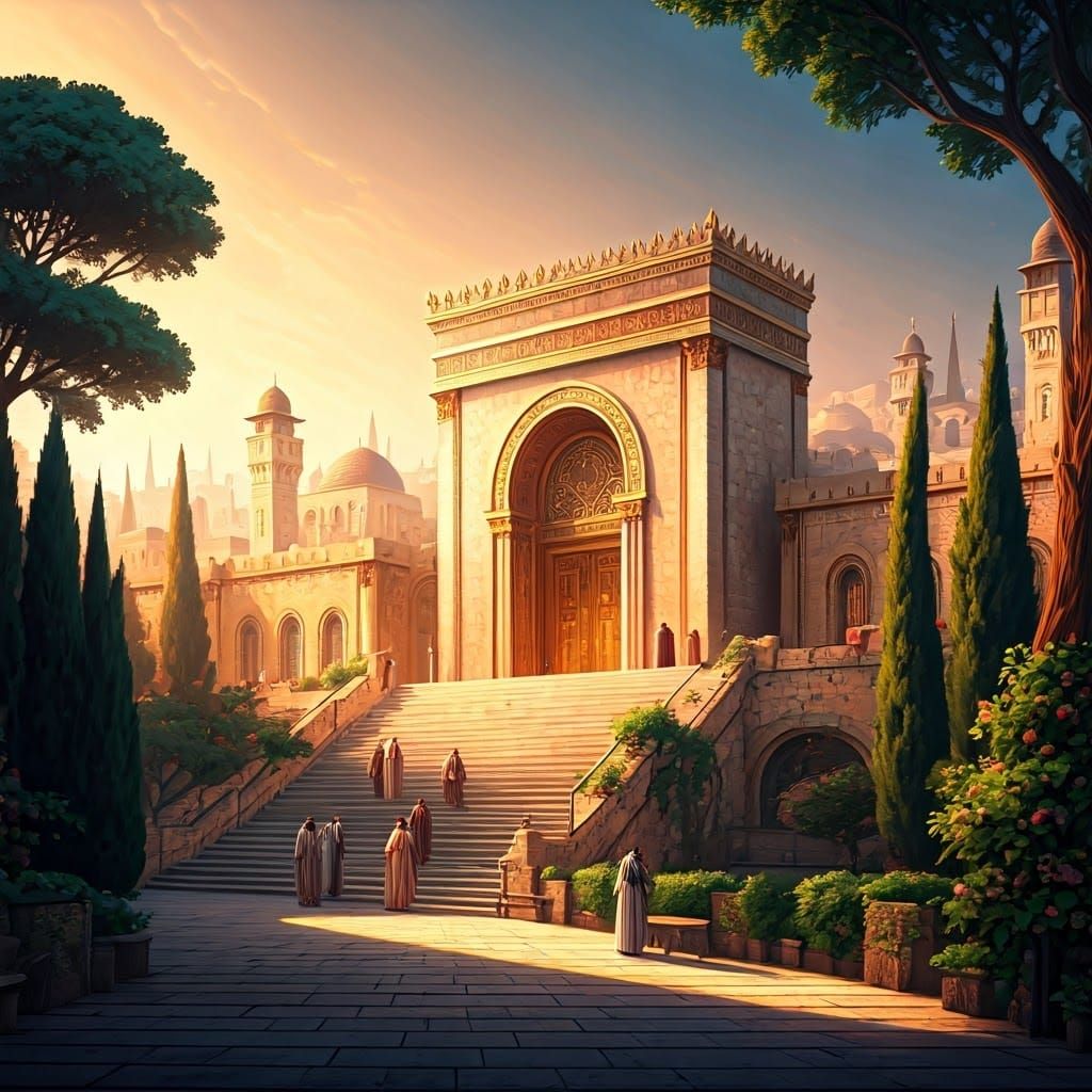 Surreal Temple in Jerusalem Radiates Warmth and Wonder