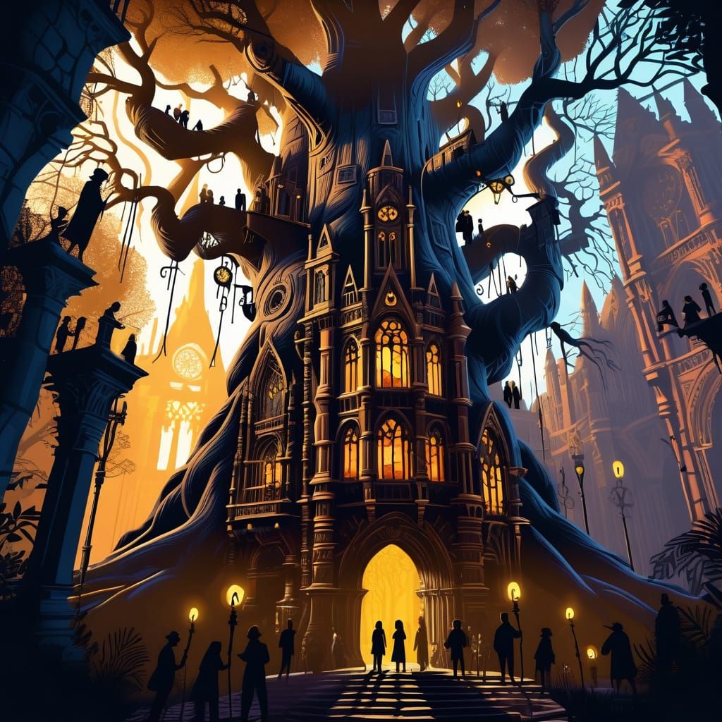 Explorers Discover Hidden City in Giant Tree