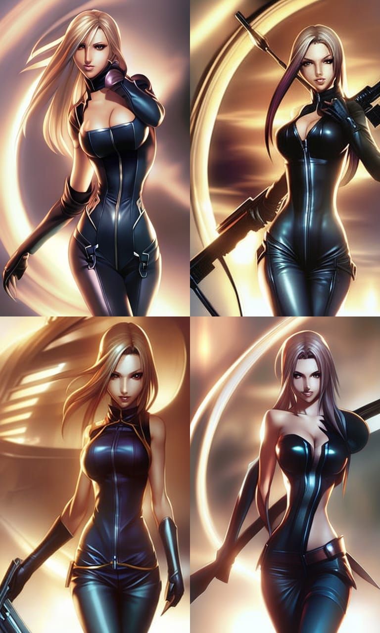 Aya Brea from Parasite Eve: Digital Art