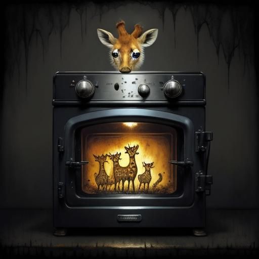 Oven of Giraffes: A Macabre Masterpiece