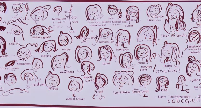 Elegant Jaiden Animations Style Digital Portrait