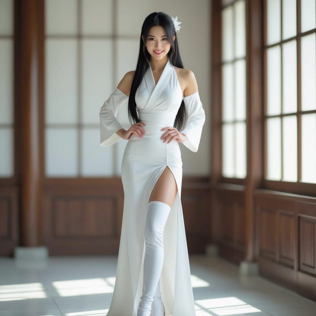 Mai Shiranui: Realistic Portrait in Natural Light