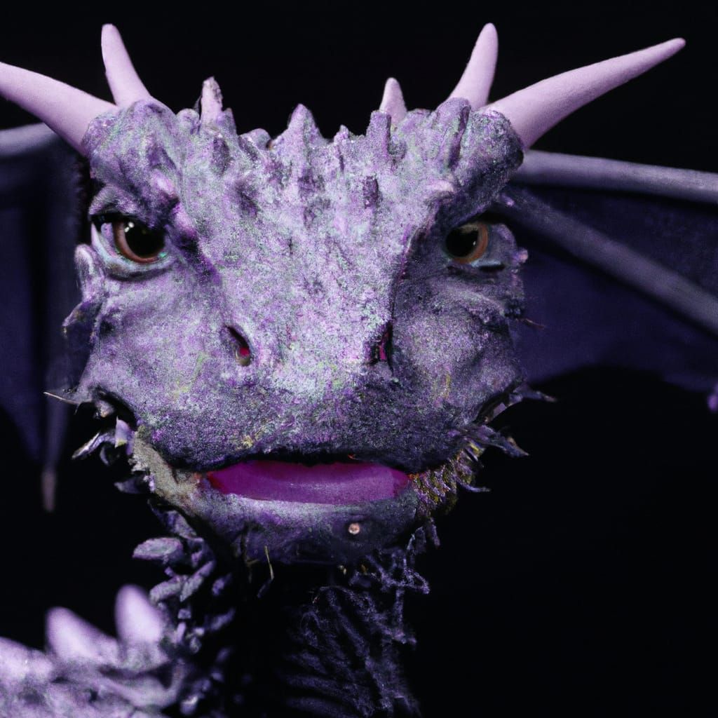 Beautiful Dragoness Portrait in 8k Resolution